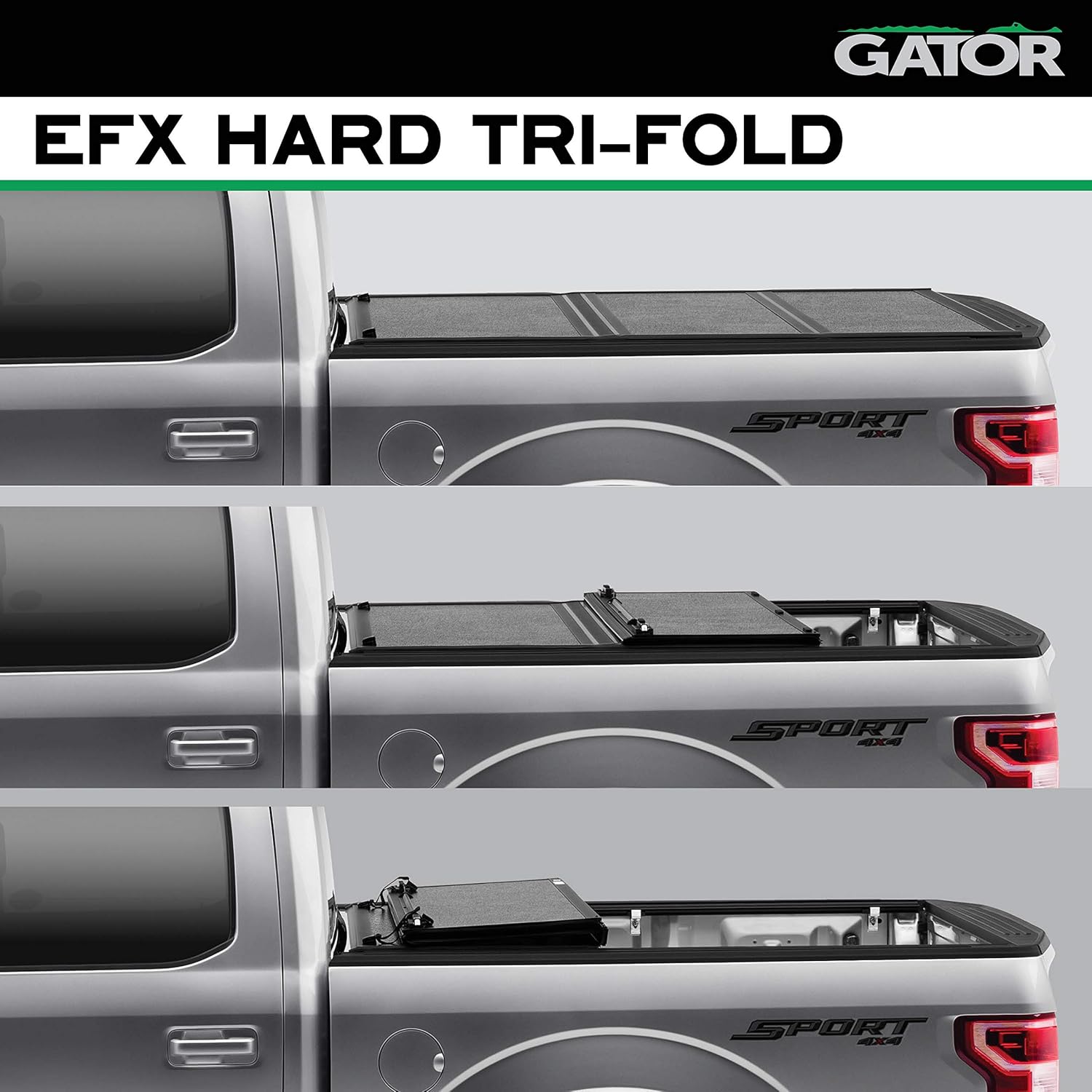 Hard Tri-Fold Truck Bed Tonneau Cover I8791