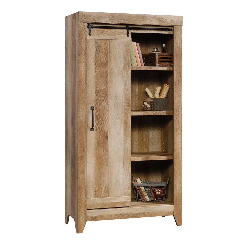 Craftsman Oak Storage Cabinet Y380202