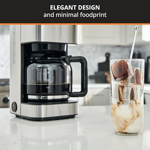 Stainless Steel 10 Cup Coffee Maker Z624495
