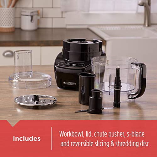 3-in-1 8-Cup Food Processor, Black Z801