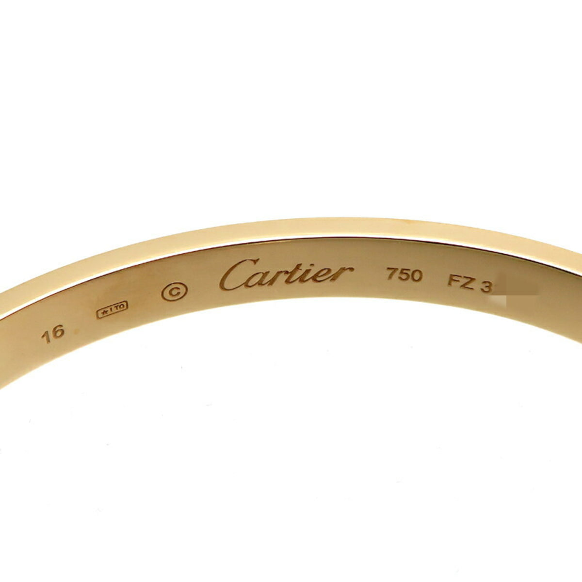 Pre-Owned 750 Yellow Gold Bangle R70104