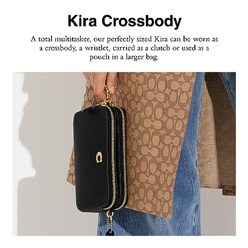 Polished Pebble Leather Crossbody R5725