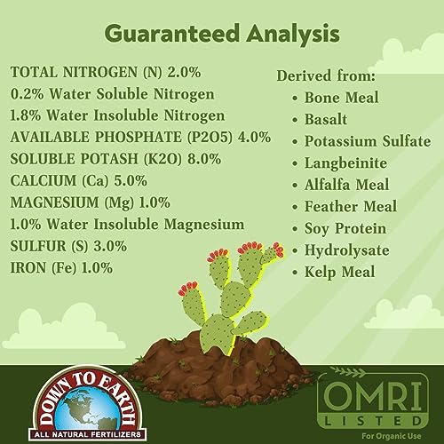 All Natural Cactus & Succulent Fertilizer, 1 Pound O96279