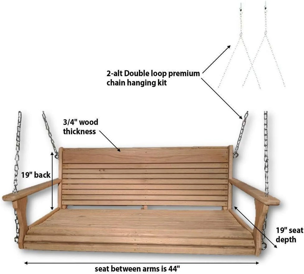 Wood Porch Swing K5800