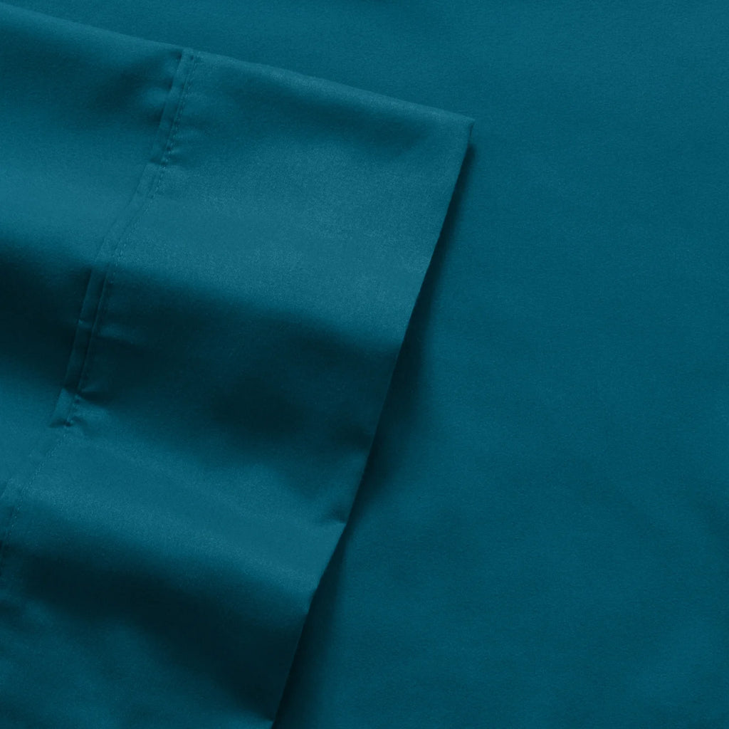 6-Piece Double Brushed Microfiber Sheet Set - Queen, Teal J809910