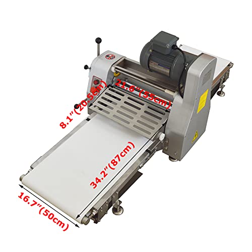 Commercial Dough Sheeter Stainless Steel Pizza Pasta Roller Machine D456113