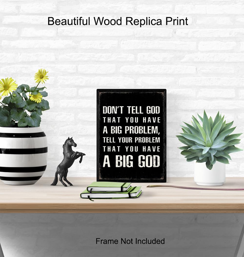 Christian Faith Wall Art Poster O24049