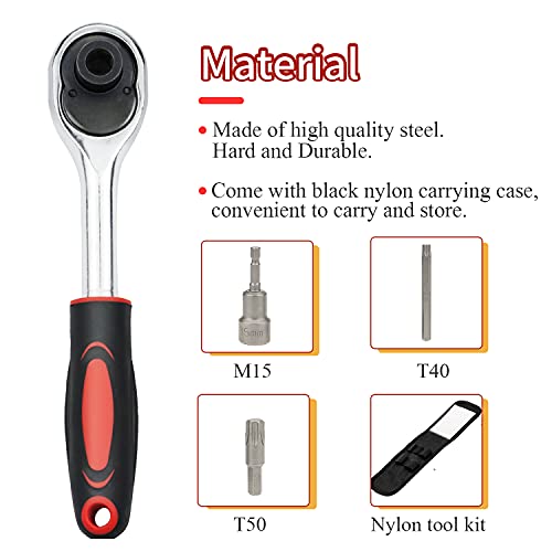 Red Torx Screw Removal Tool Kit for Jeep Wrangler X232