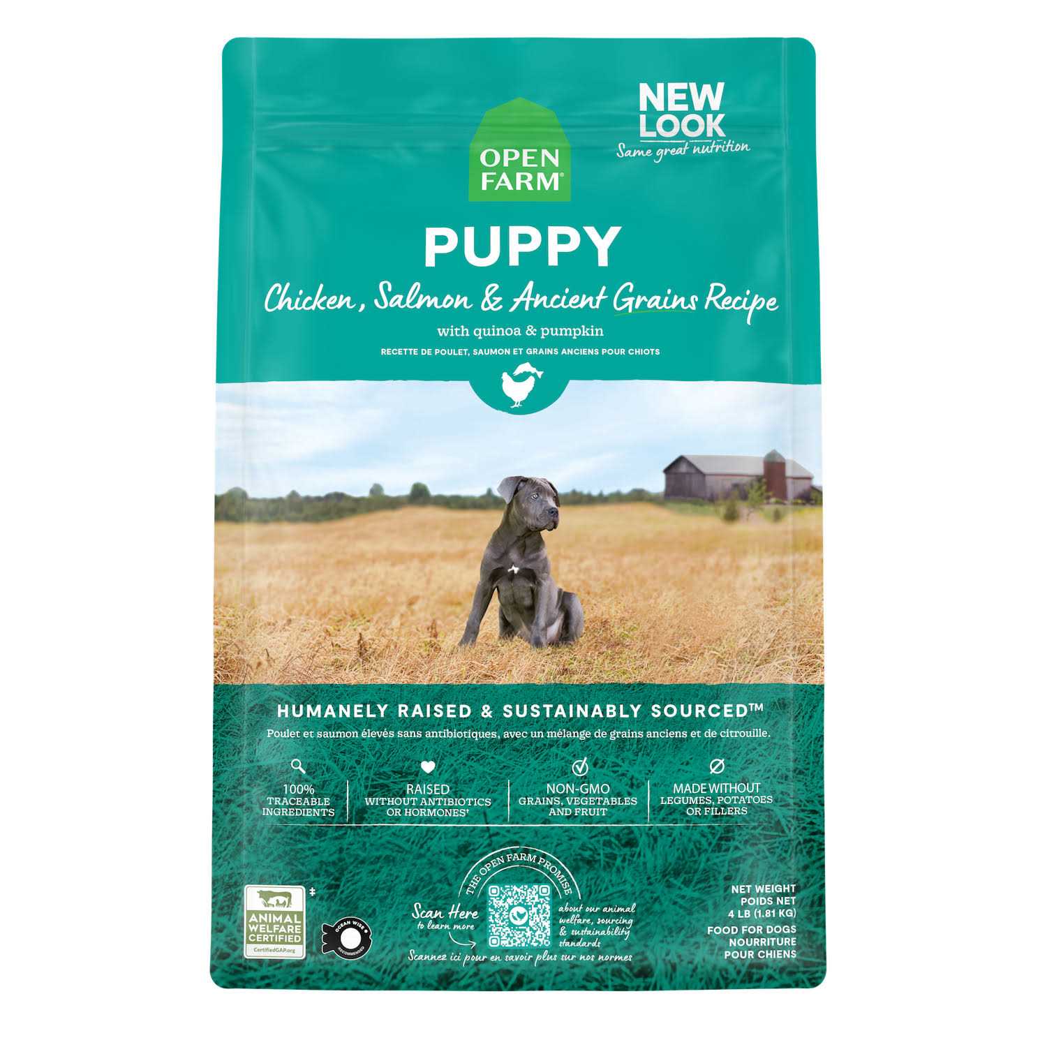 Pasture Raised Lamb Ancient Grains Dry Dog Food M369084
