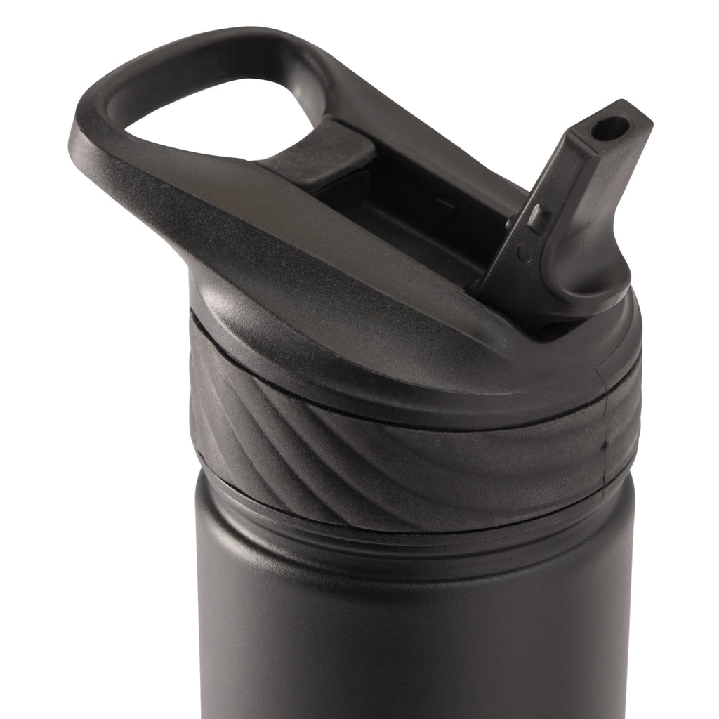 Black 26 oz Stainless Steel Water Bottle X99259