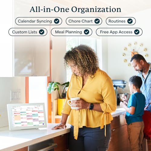 15-inch Wall Planner Digital Calendar Smart Touchscreen Interactive Display M866