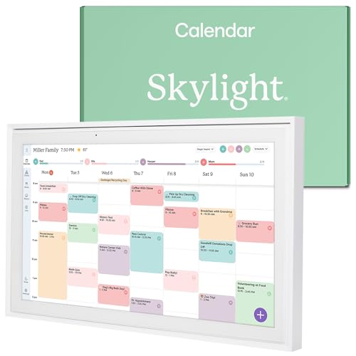 15-inch Wall Planner Digital Calendar Smart Touchscreen Interactive Display M866