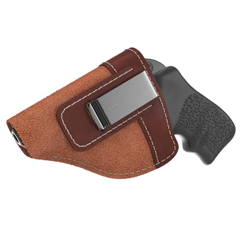 Suede Leather Revolver Holster for .38 Special & J Frame Revolvers D88906
