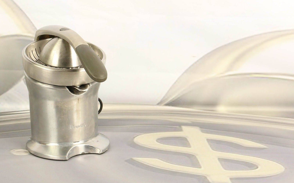 Die-Cast Stainless-Steel Motorized Citrus Press S73252