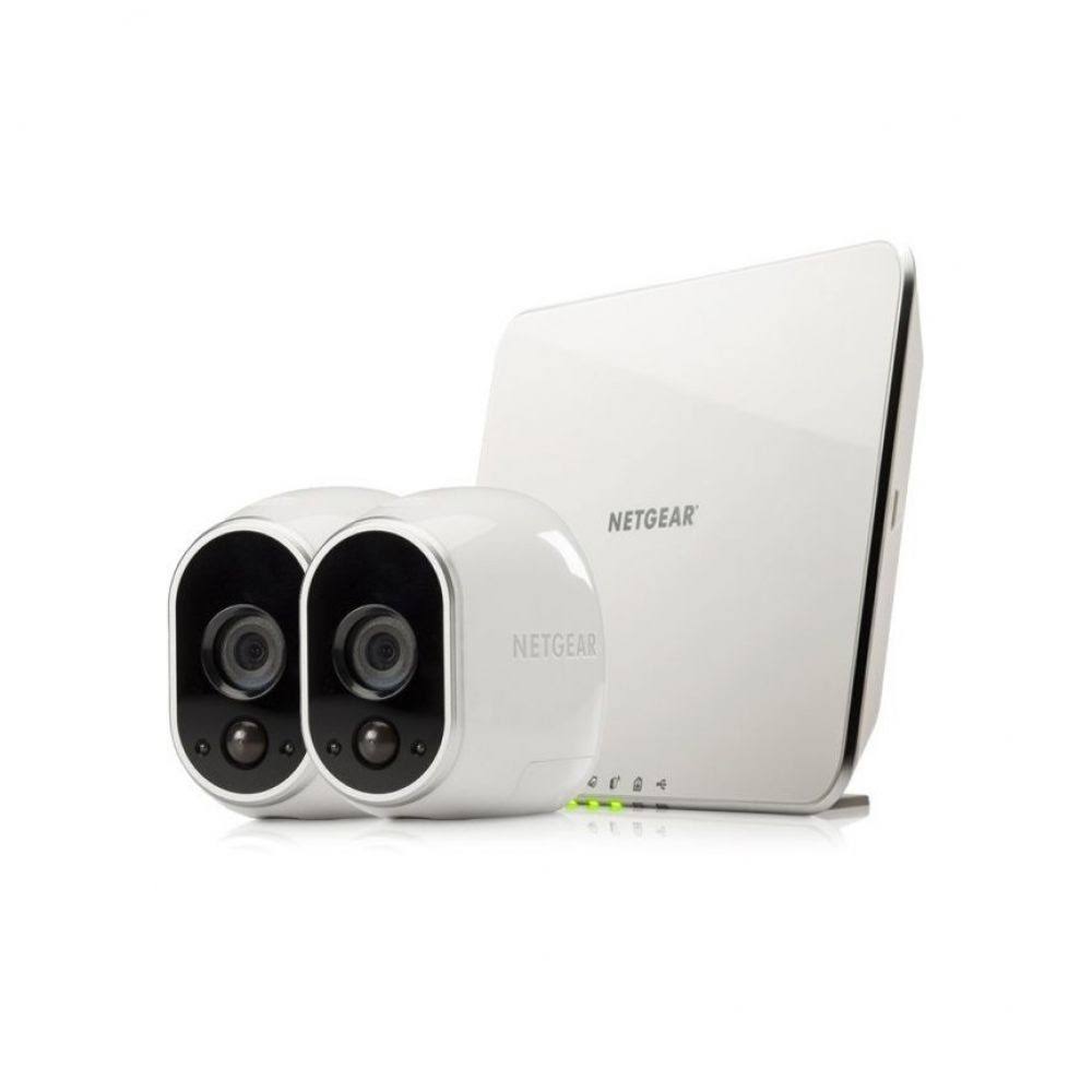 2 Wire Free HD Security Cameras with Night Vision C241387