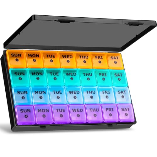 28 Day Pill Organizer with Travel Case G748139