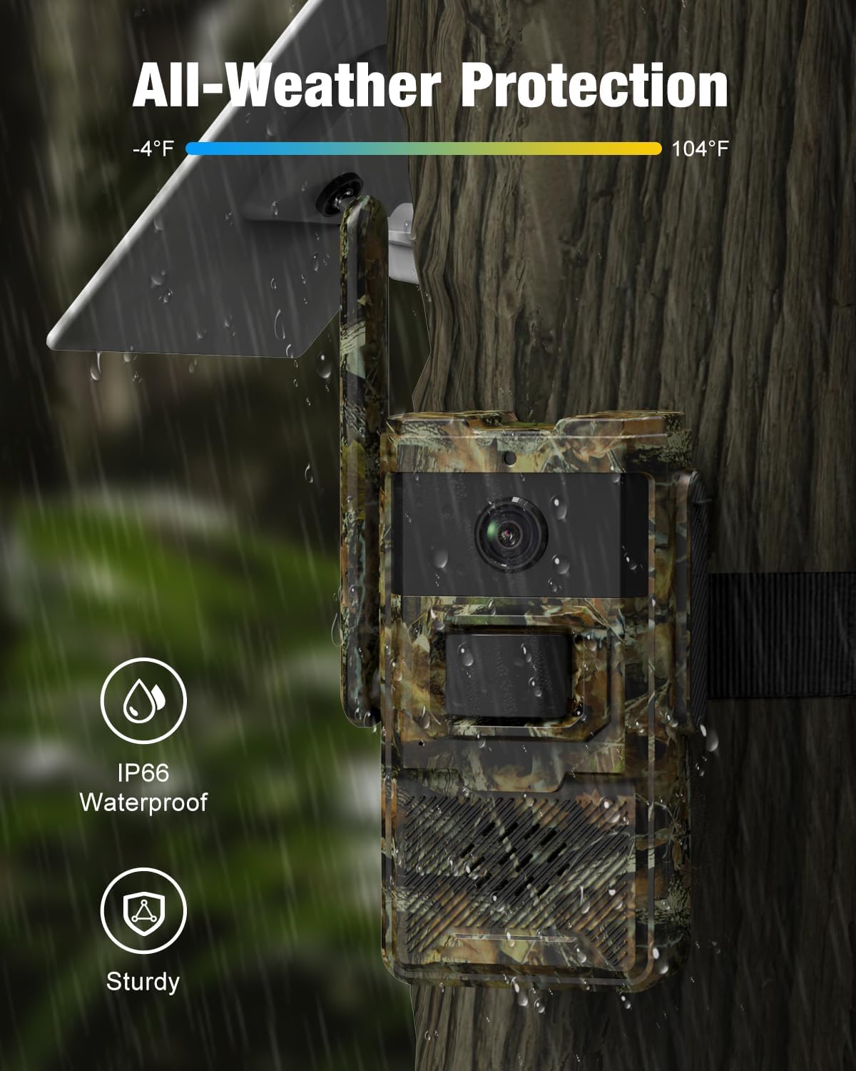 4G LTE Cellular Trail Camera with Solar Power G225567