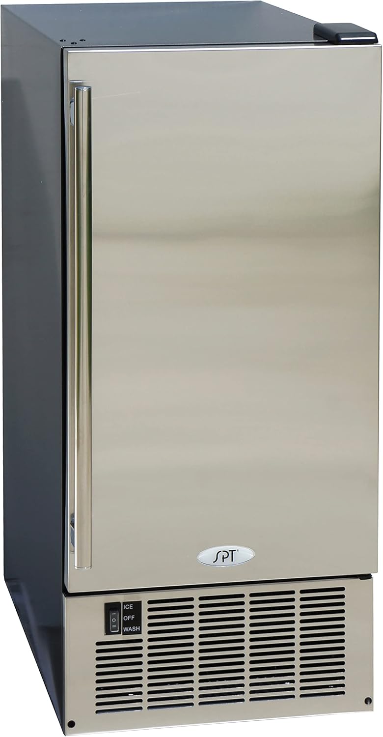 50LBS Stainless Steel Under-Counter Ice Maker W157