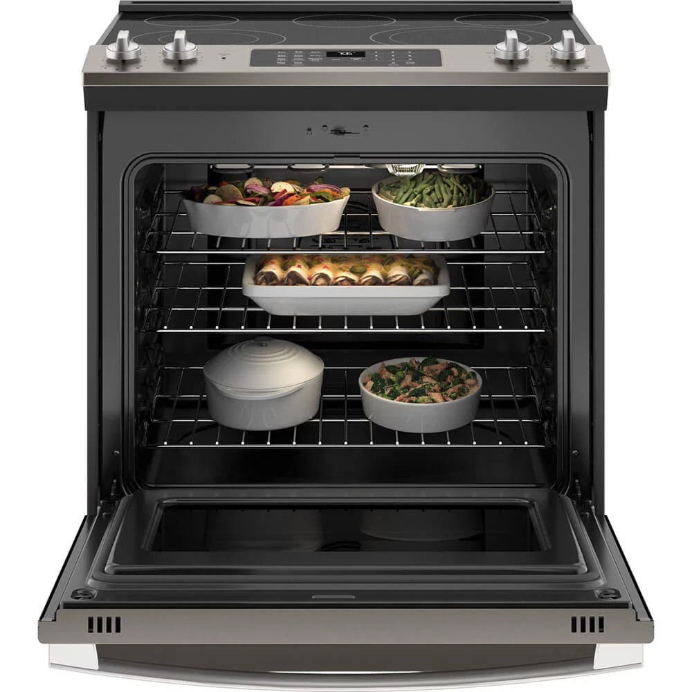 White Slide In Electric Range N392304