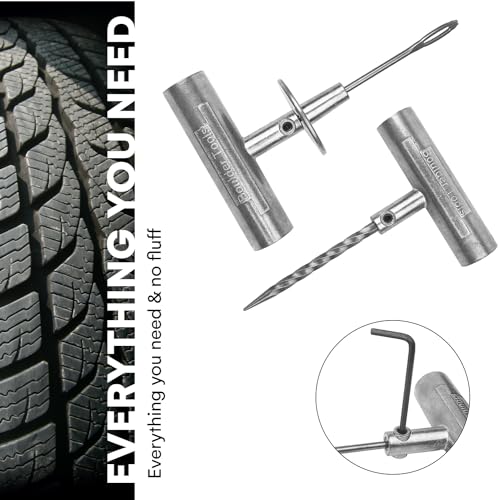 Compact Tire Repair Kit with Molle Storage Pouch C7941