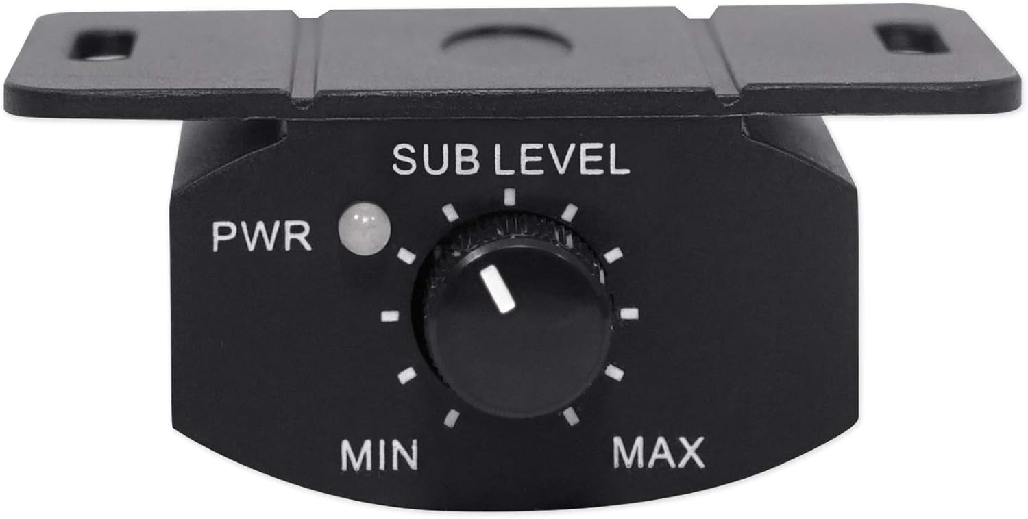400 Watt Slim Powered Car Subwoofer B5464