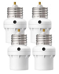 2 Pack E26/E27 Light Sensor Socket Adapter E29168