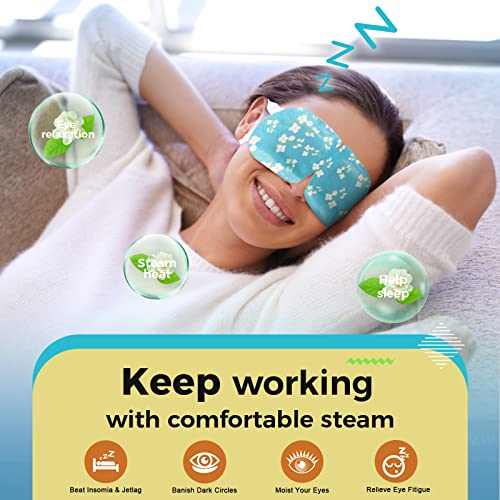 16 Packs Lavender Heated Steam Eye Mask G96394