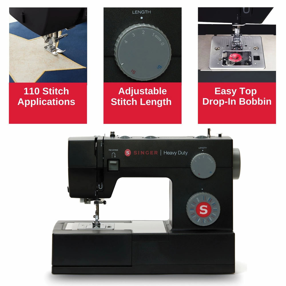 Heavy Duty Black Sewing Machine K90451