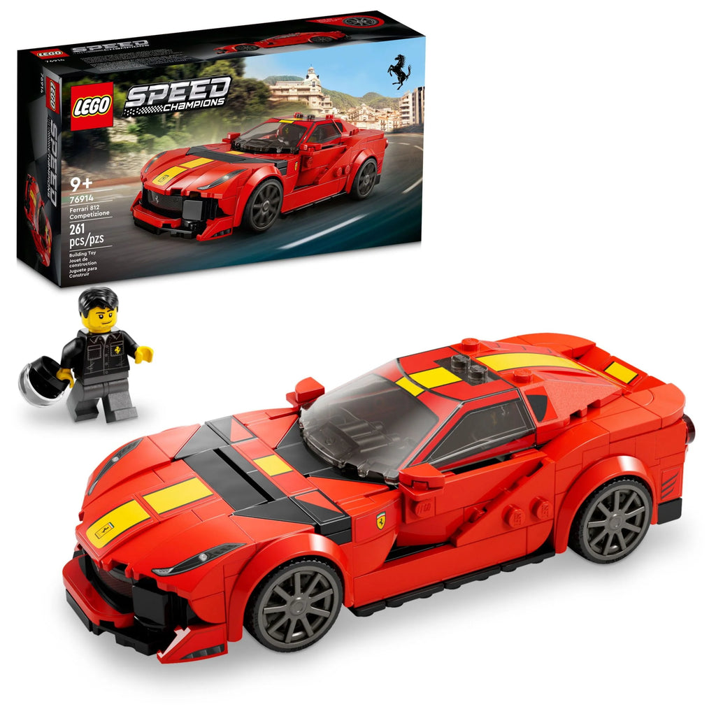 Sports Red Race Car Building Kit K76068