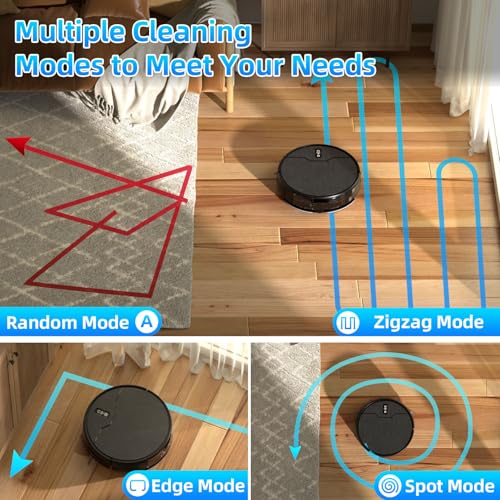 Robot Vacuum and Mop Combo with Large Capacity Dustbin S374627