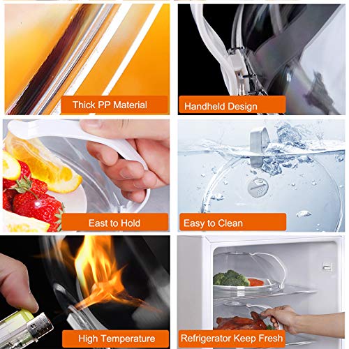 2 Pack Microwave Splatter Cover with Adjustable Steam Vents P155875