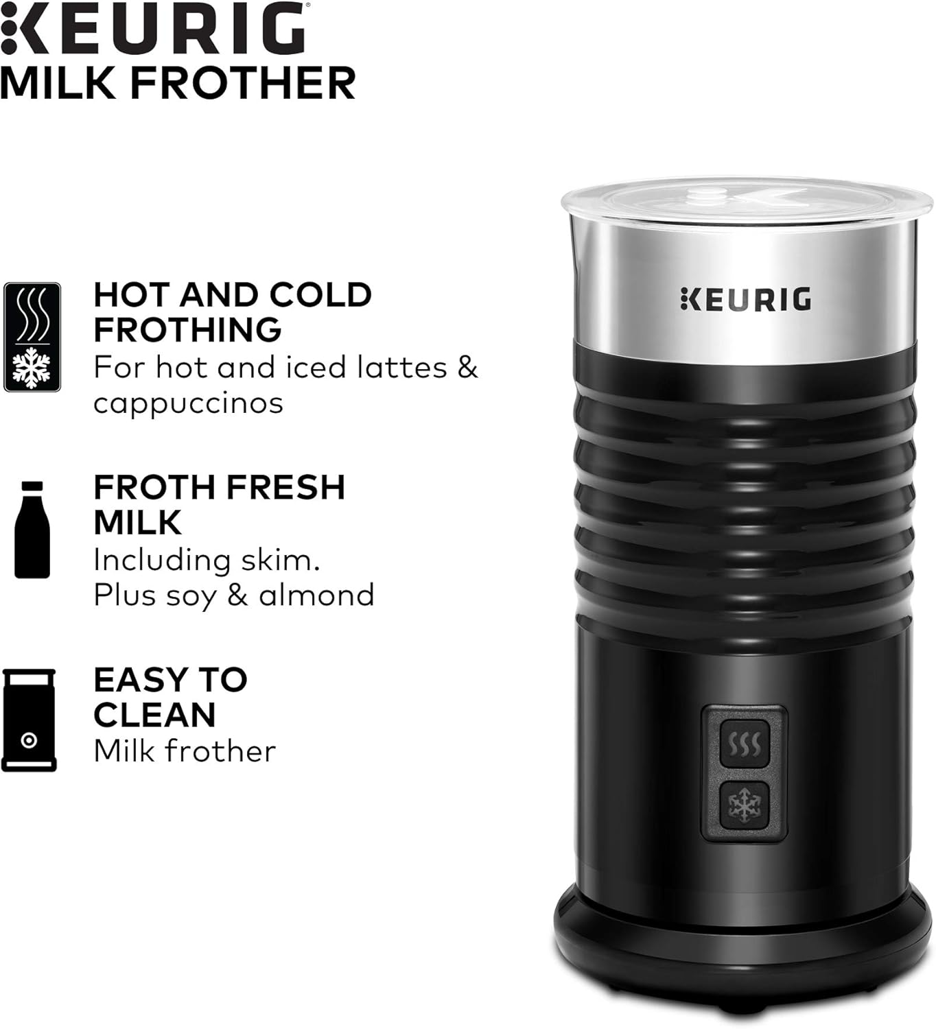 Single Serve Coffee Maker with Milk Frother C57506