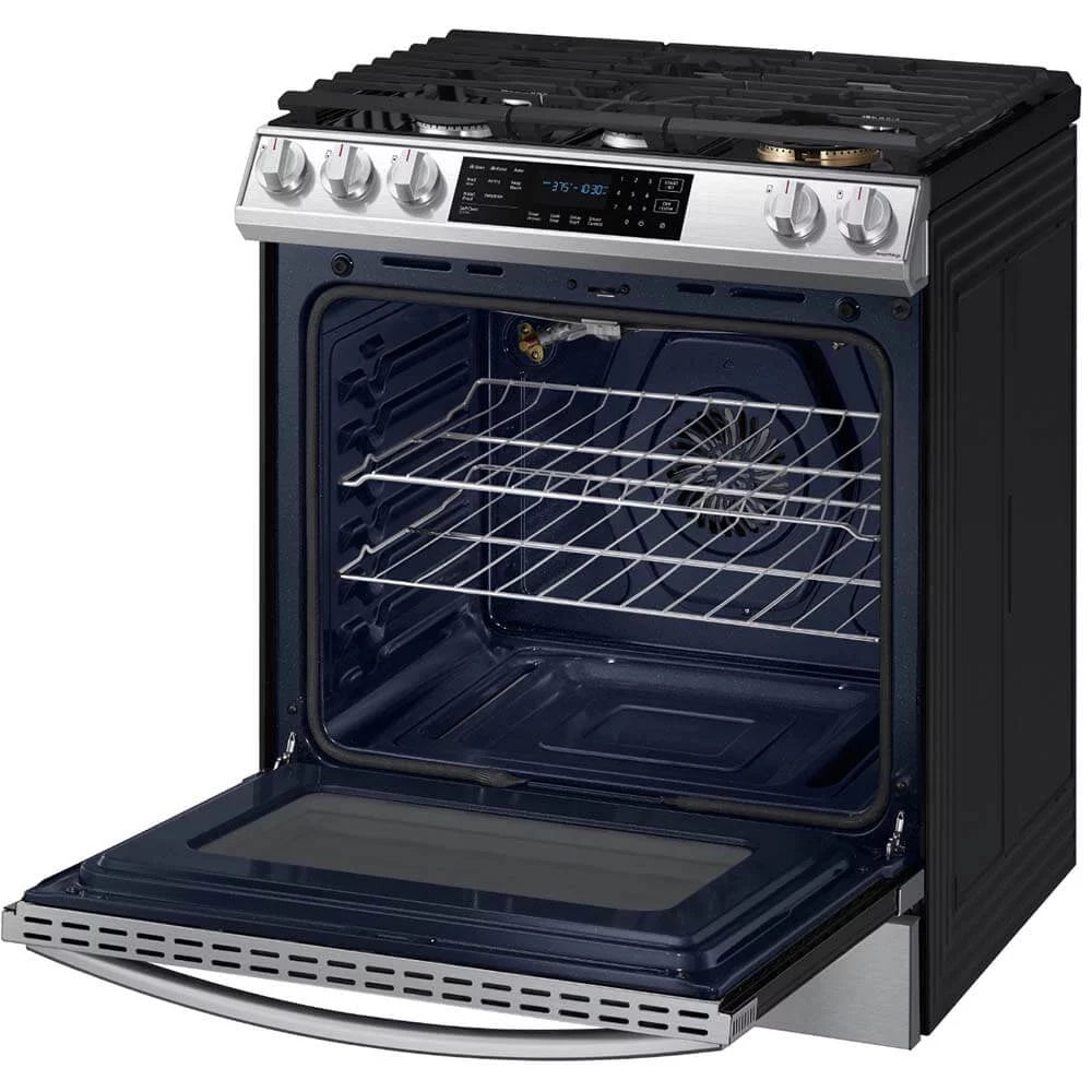 6.0 cu. ft. Smart Slide-in Gas Range with Air Fry in Stainless Steel A4956