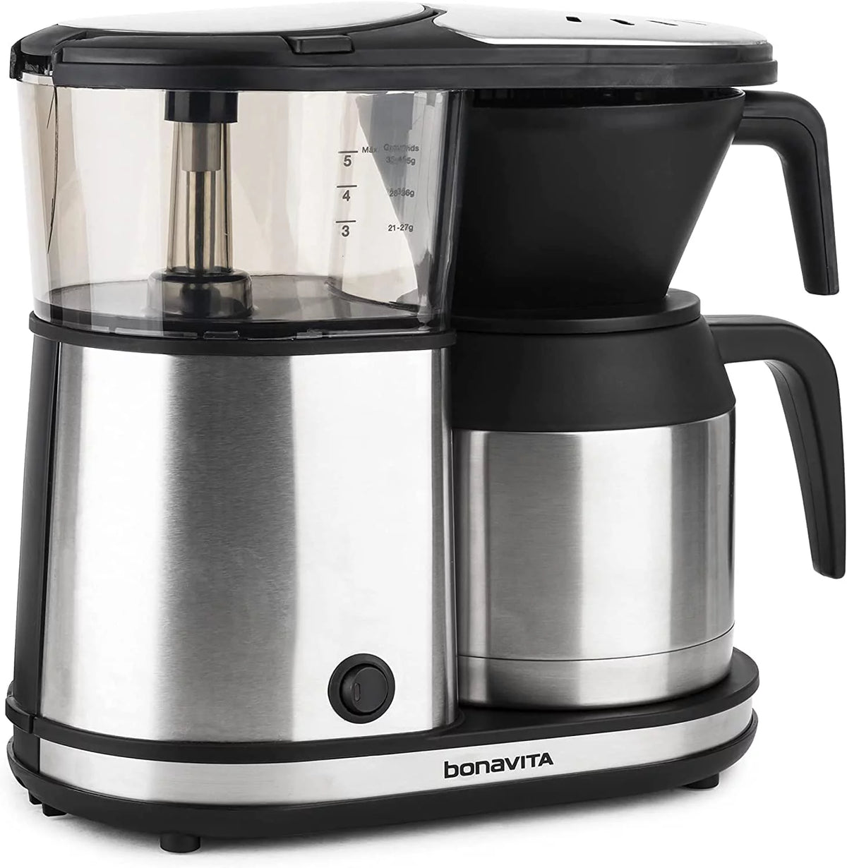 5 Cup Drip Coffee Maker with Double Wall Thermal Carafe A1723