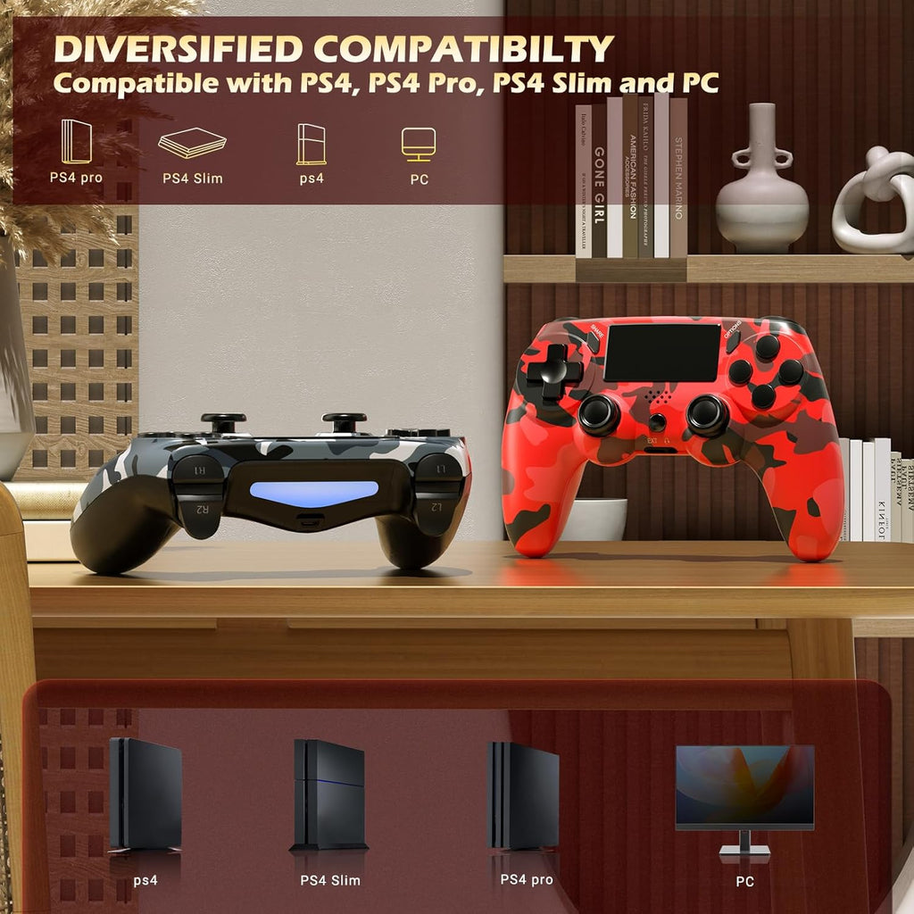 2 Pack Wireless Controller for PS4 B872