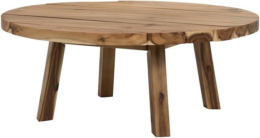 Durable Solid Acacia Wood Coffee Table A557