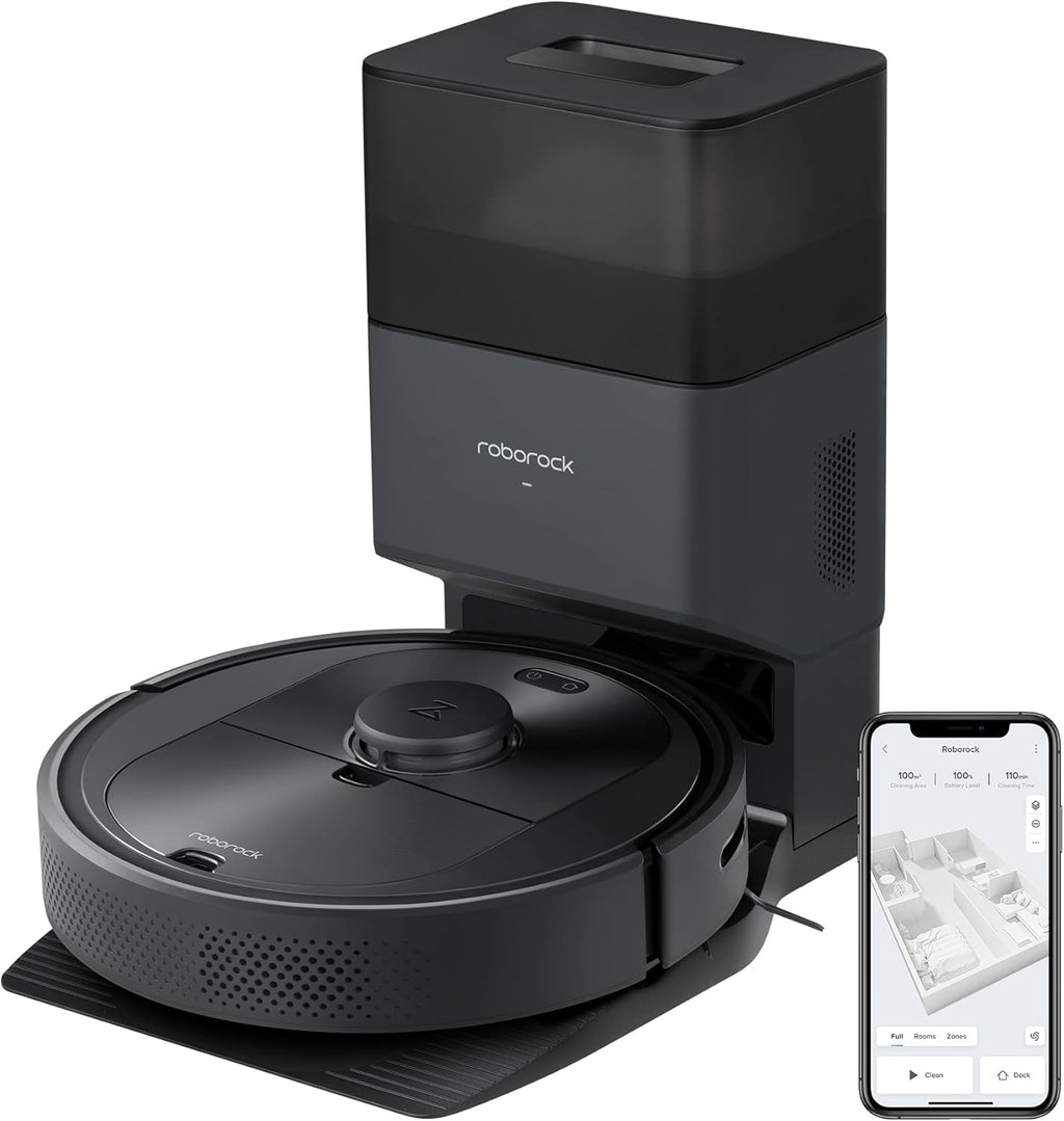 Robot Vacuum with Self-Empty Dock, 2700Pa Max Suction, 180mins Max Run-Time N270