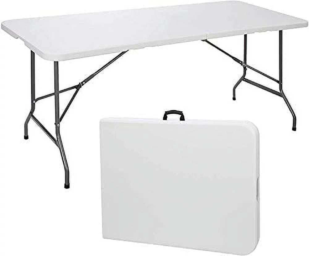 6ft Bi-Fold Folding Plastic Table V60904