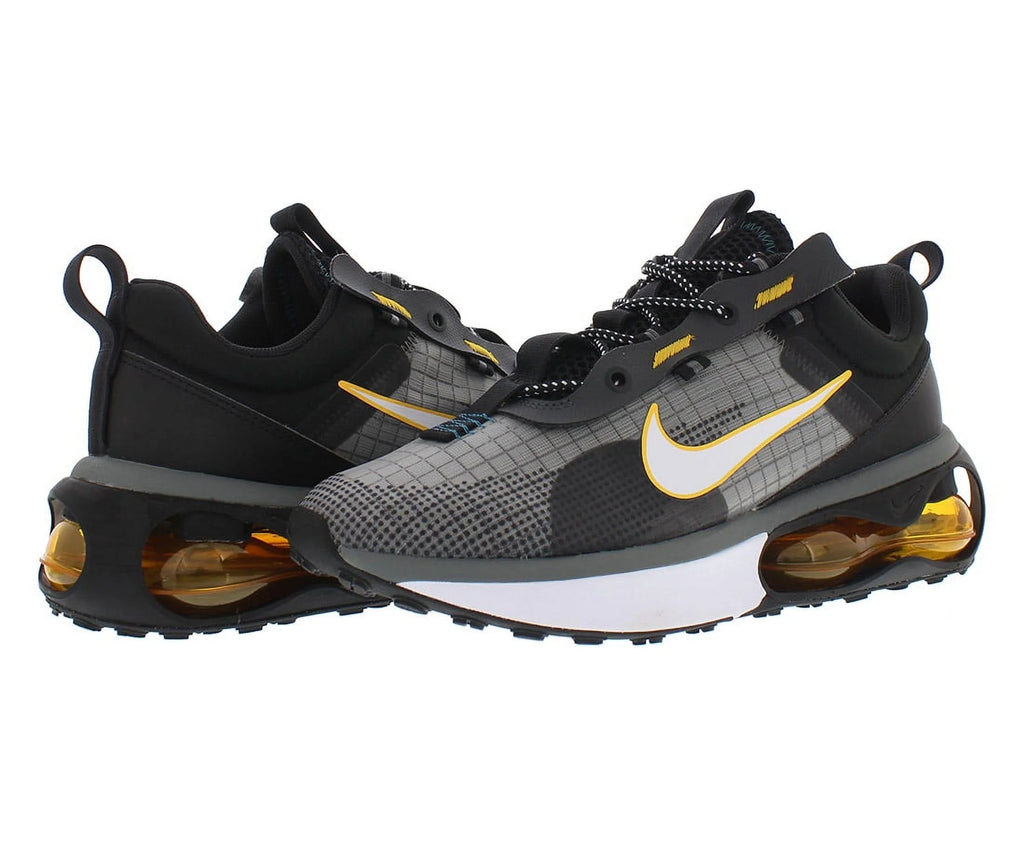 Grey/Black/Yellow Shoes Size 11.5 G1334