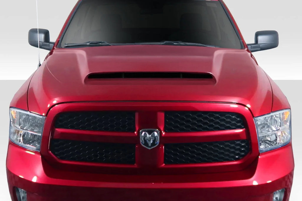 2009-2018 Dodge Ram 1500 Duraflex Demon Look Hood - 1 Piece W6537