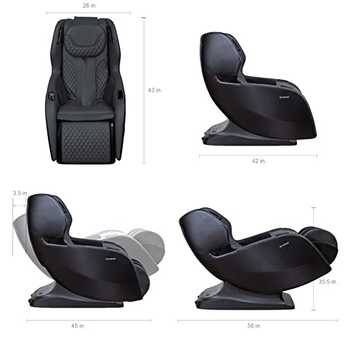 Black Zero Gravity Massage Recliner Chair M71003
