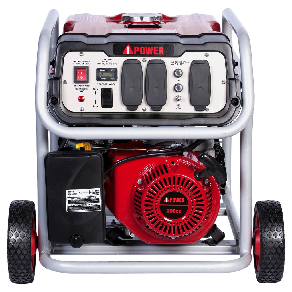 4000W Recoil Start Gasoline Portable Generator I880974