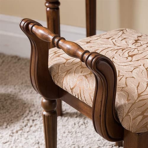 Vanity Stool Chair with Backrest W773851