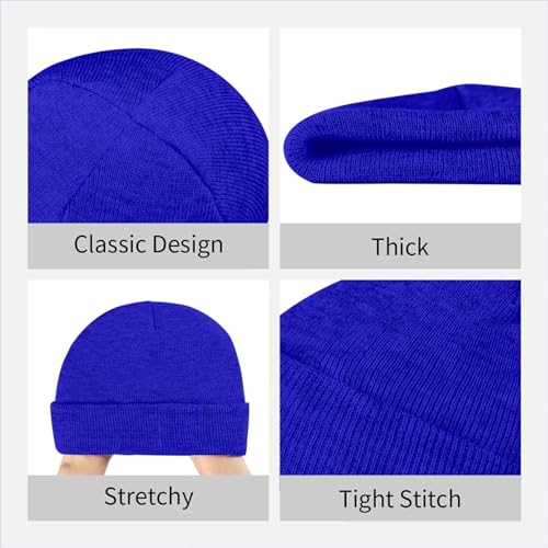 Classic Warm Winter Knit Fleece Lined Beanie Hat C743869