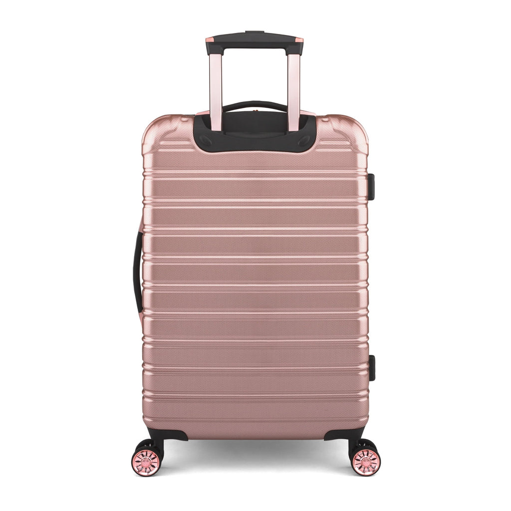 3 Piece Hardside Luggage Set, 20" Carry-on, 24" and 28" Checked, Rose Gold K2294