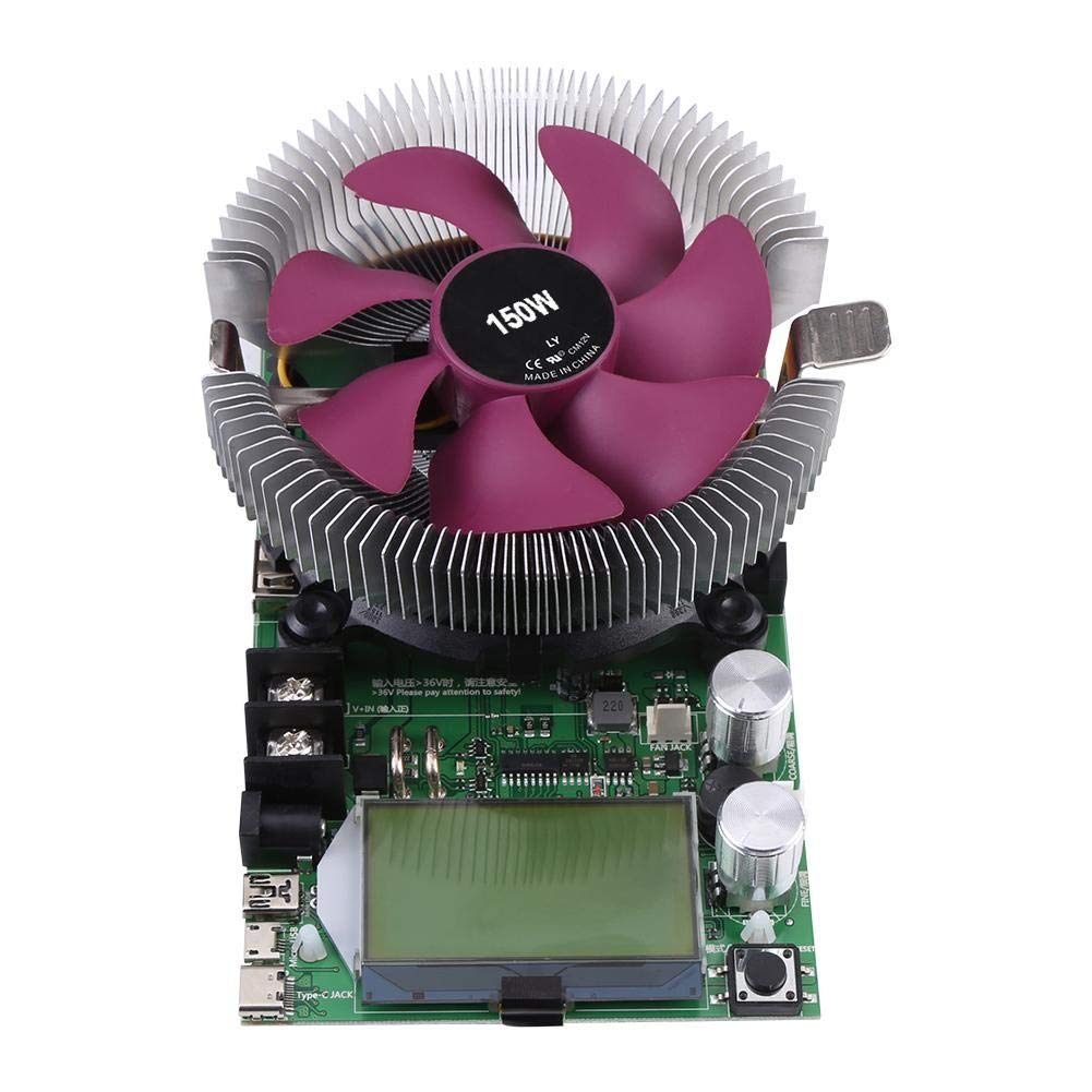 150W 200V 20A USB Adjustable Constant Current Electronic Load Battery Capacity Tester Module Power Meter Y871846