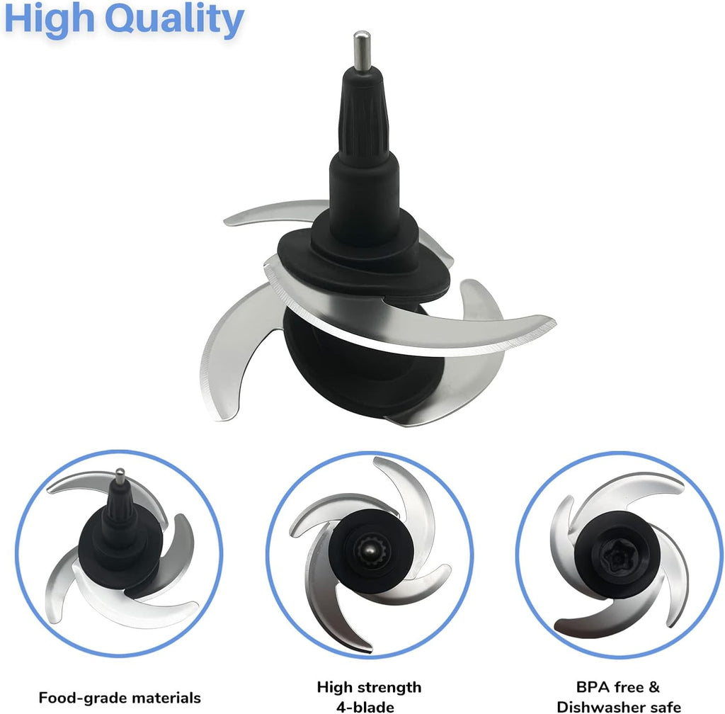 Replacement Blade for Ninja 64-oz 72-oz Food Processor Bowl Chopping Blade C646897