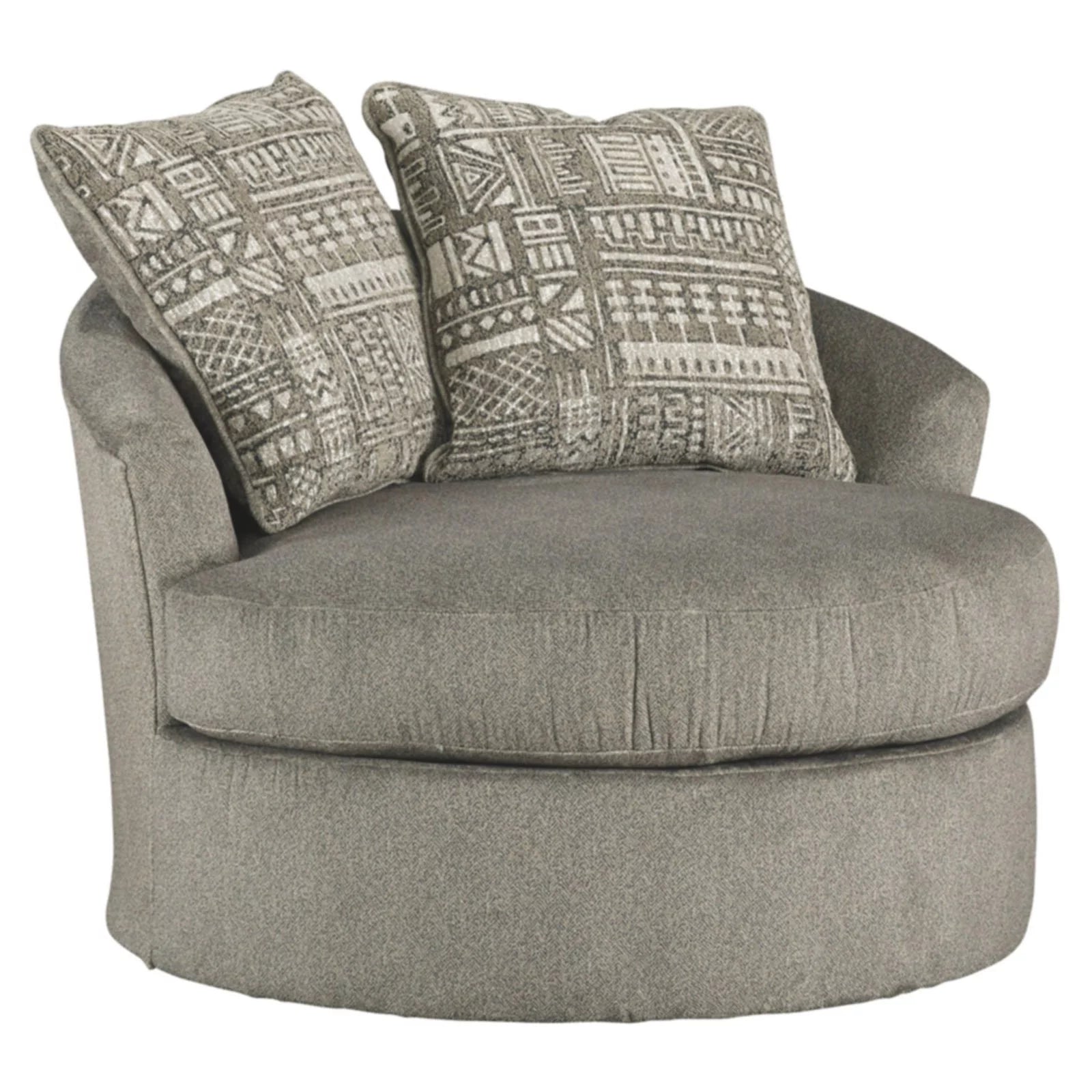 Swivel Accent Chair in Ash X31737