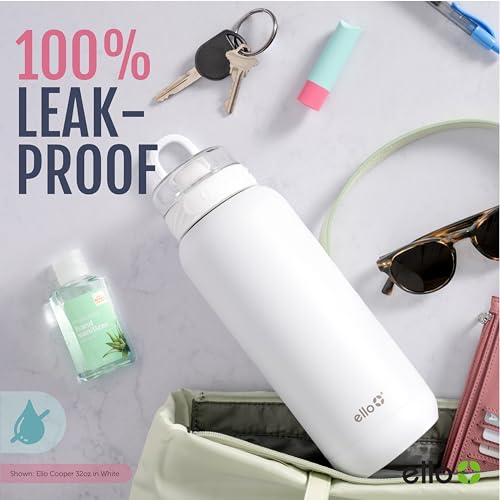 32oz Stainless Steel Water Bottle with Straw and Carry Handle J270