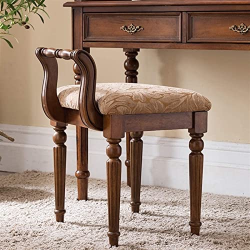 Vanity Stool Chair with Backrest W773851